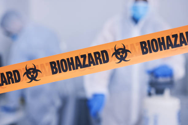 Professional Biohazard technician working in Melbourne Beach, FL